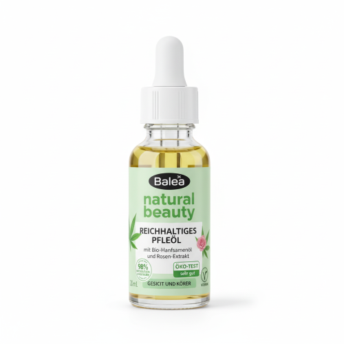 Balea Natural Beauty Essential Oil Collection - Follicle Flower
